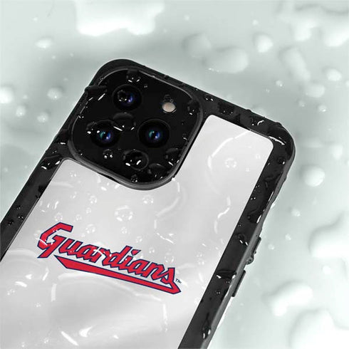 MLB Cleveland Guardians Home Jersey iPhone 15 Pro Waterproof Case
